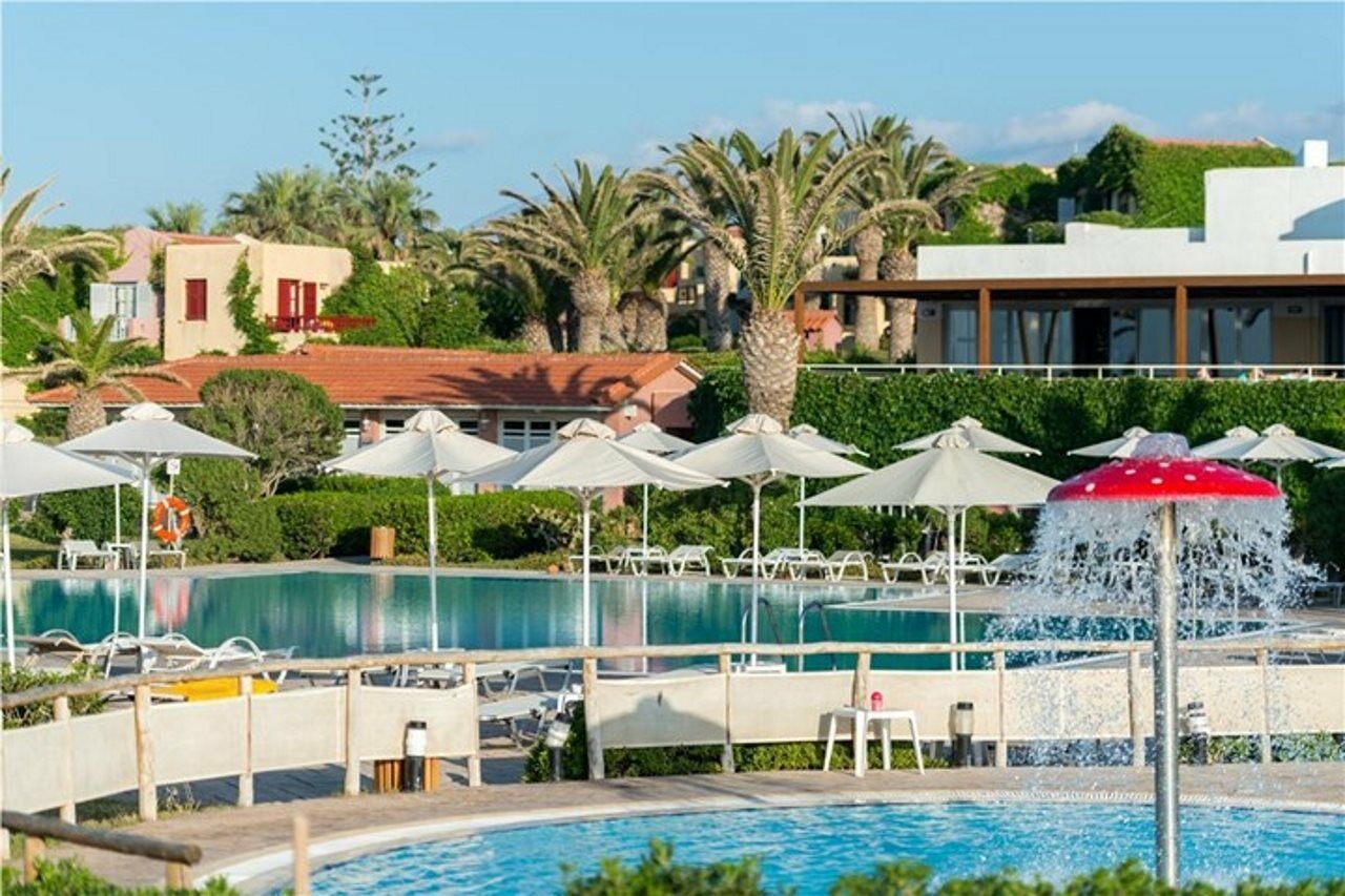 Allsun Zorbas Village Hersonissos  Exteriör bild
